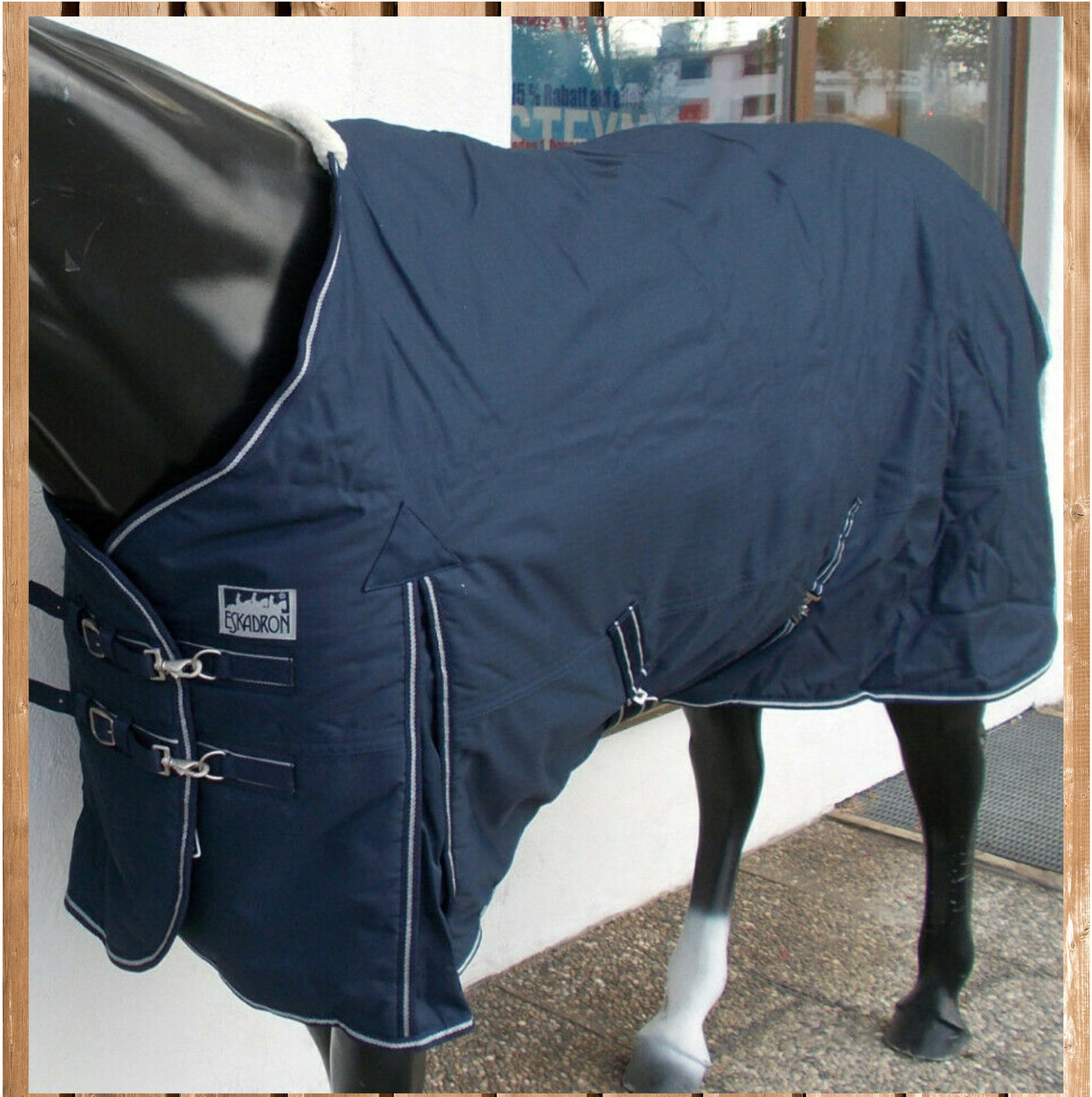 Eskadron Ripstop Weidedecke 0g, Regendecke, navy